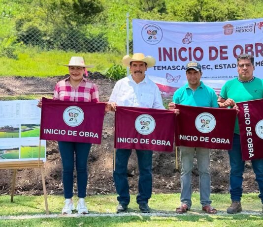 Inicia segunda etapa de rehabilitación de la Unidad Deportiva La Finca en Temascaltepec