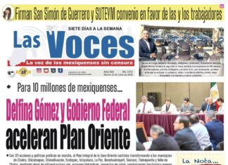 Para 10 millones de mexiquenses… Delfina Gómez y Gobierno Federal aceleran Plan Oriente