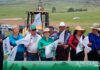 Inicia en Acambay la pavimentación del camino Golondrinas–Buenavista
