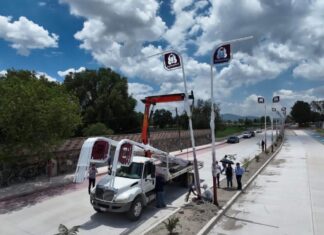 Avanza segunda etapa de la calle Gante en Zumpango; obra incorporará cuatro carriles, ciclovía e iluminación solar
