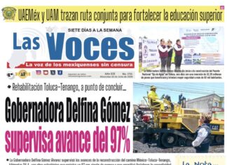 Rehabilitación Toluca–Tenango, a punto de concluir… Gobernadora Delfina Gómez supervisa avance del 97%