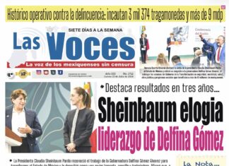 Destaca resultados en tres años… Sheinbaum elogia liderazgo de Delfina Gómez