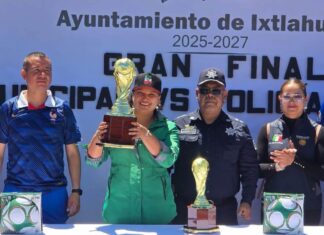 Policía Estatal se corona campeona en torneo amistoso de fútbol celebrado en Ixtlahuaca