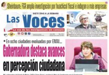 En ocho ciudades evaluadas por ENSU…Gobernadora destaca avances en percepción ciudadana