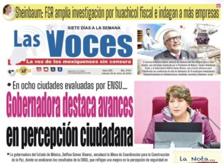 En ocho ciudades evaluadas por ENSU…Gobernadora destaca avances en percepción ciudadana