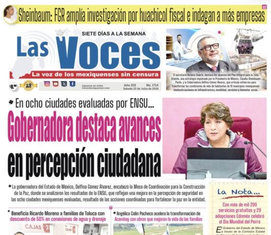 En ocho ciudades evaluadas por ENSU…Gobernadora destaca avances en percepción ciudadana
