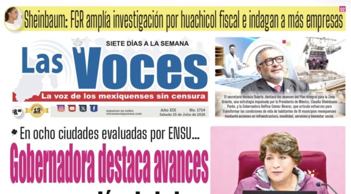 En ocho ciudades evaluadas por ENSU…Gobernadora destaca avances en percepción ciudadana