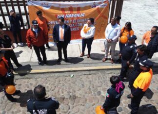 San Simón de Guerrero refrenda compromiso con la erradicación de la violencia contra mujeres y niñas en el Día Naranja