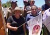 Inicia Ofelia Antonio Sandoval obra de concreto hidráulico en El Calvario para mejorar la movilidad en Villa del Carbón