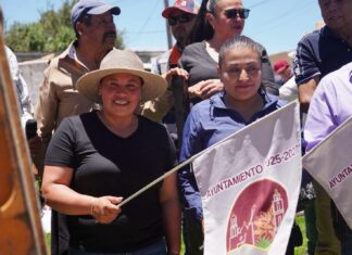 Inicia Ofelia Antonio Sandoval obra de concreto hidráulico en El Calvario para mejorar la movilidad en Villa del Carbón