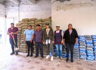 Erika Olea impulsa nueva cancha deportiva en La Campesina para fortalecer la convivencia comunitaria