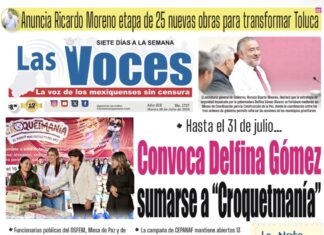 Hasta el 31 de julio… Convoca Delfina Gómez sumarse a “Croquetmanía”