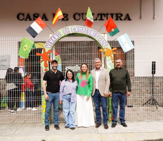 Saray Benítez inaugura el Curso de Verano de Campeones para fortalecer el desarrollo de la niñez en Mexicaltzingo