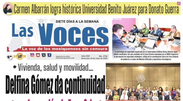 Vivienda, salud y movilidad… Delfina Gómez da continuidad a transformación de Zona Oriente