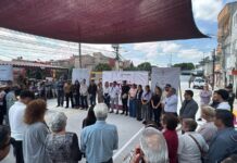 Juanita Carrillo entrega primer tramo rehabilitado de la calle 29 en Cuautitlán