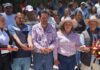 Ofelia Antonio Sandoval entrega obra de concreto hidráulico en Loma Alta para fortalecer la movilidad en Villa del Carbón