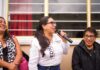 Edna Talavera inicia construcción de techumbre en primaria de San Juan la Isla para fortalecer la infraestructura educativa