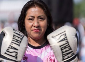 Chimalhuacán se suma a estrategia nacional por la paz con clase masiva de box encabezada por Xóchitl Flores