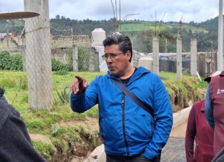Tenango del Valle fortalece infraestructura en San Pedro Tlanixco con pavimentación y construcción de guarniciones