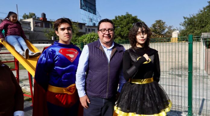 Lerma transforma Amomolulco con nuevo Parque Urbano Lineal