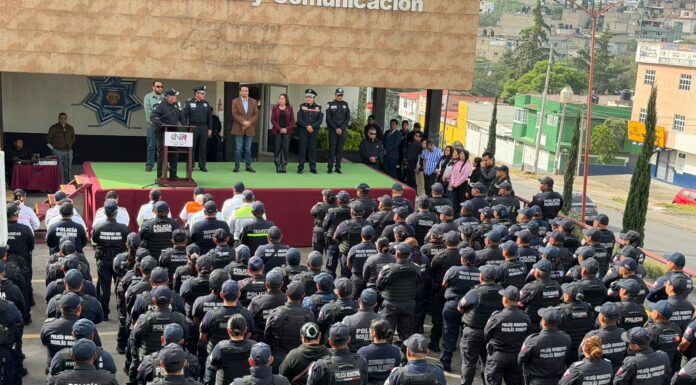 Nicolás Romero realiza relevo de mandos en Seguridad Pública y Vialidad