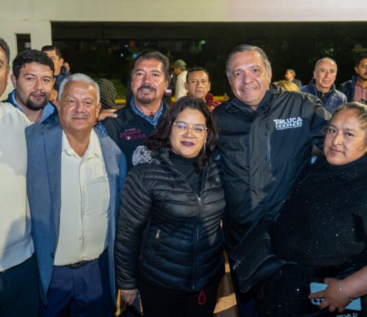 Ricardo Moreno fortalece la seguridad en Nueva Oxtotitlán con 70 nuevas luminarias