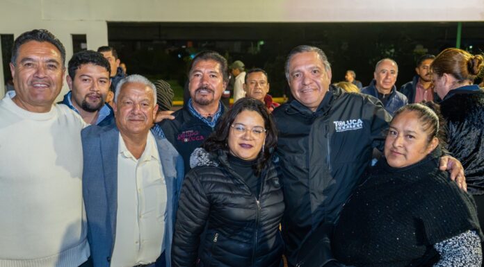 Ricardo Moreno fortalece la seguridad en Nueva Oxtotitlán con 70 nuevas luminarias