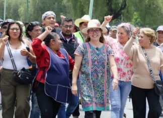 Azucena Cisneros inaugura repavimentación de avenida Venustiano Carranza en Ecatepec