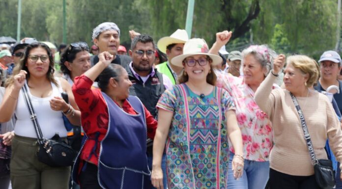 Azucena Cisneros inaugura repavimentación de avenida Venustiano Carranza en Ecatepec