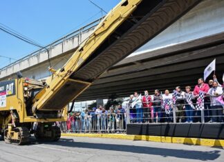 Naucalpan se suma al programa de bacheo del Plan Oriente para mejorar vialidades