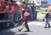 Avanza repavimentación de Paseo Matlatzincas con el “Diablo Dragón”