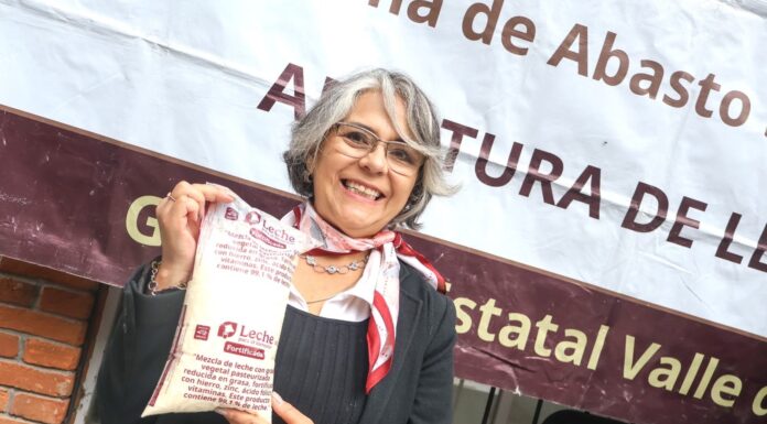 Reabre Toluca Lechería para el Bienestar en San Mateo Oxtotitlán; beneficiará a 230 familias