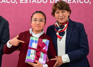 Delfina Gómez anuncia seguro escolar para estudiantes mexiquenses al iniciar el ciclo 2026-2027