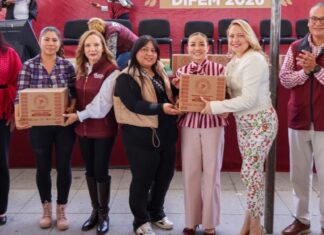 Nicolás Romero, sede regional de entrega de apoyos alimentarios del DIFEM