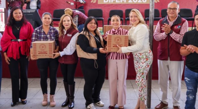 Nicolás Romero, sede regional de entrega de apoyos alimentarios del DIFEM