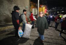 Recolección nocturna de basura llega a Almárcigo Sur para reforzar la prevención de inundaciones en Ecatepec