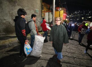 Recolección nocturna de basura llega a Almárcigo Sur para reforzar la prevención de inundaciones en Ecatepec