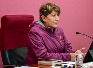 Delfina Gómez reporta reducción de 30% en delitos de alto impacto durante primeros siete meses de 2026