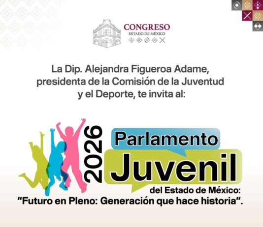 Diputada Alejandra Figueroa convoca a las juventudes mexiquenses a fortalecer su participación en la vida pública