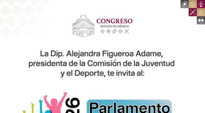 Diputada Alejandra Figueroa convoca a las juventudes mexiquenses a fortalecer su participación en la vida pública