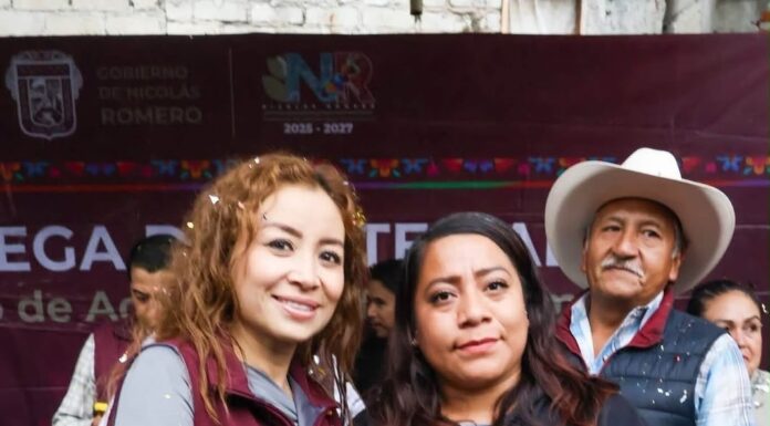 Yoselin Mendoza transforma Nicolás Romero con obras y cercanía ciudadana