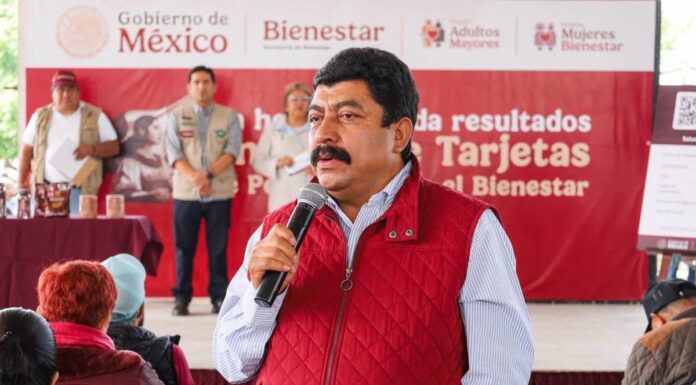 Nazario Gutiérrez respalda programas de bienestar que benefician a familias de Texcoco