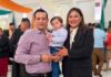 Ahimelec Villa y Lorenzo Villa Chino apadrinan a la generación 2023–2026 del CECyTEM Temascaltepec