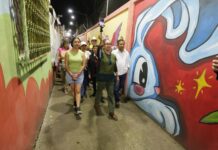 Ecatepec transforma espacios inseguros con arte, iluminación y Senderos Seguros