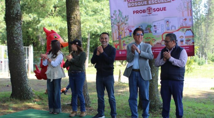 Bosque Escuela acerca a 350 niñas y niños de Metepec al cuidado de los ecosistemas
