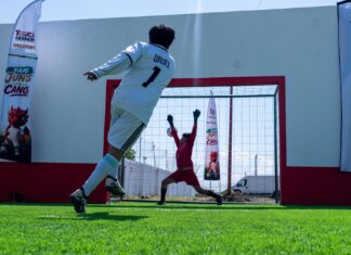 Toluca entrega nueva cancha de futbol rápido con pasto sintético en Tlacotepec