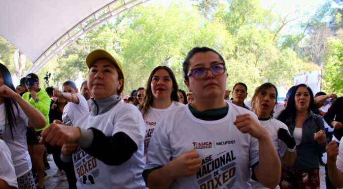 Toluca invita a participar en la Clase Nacional de Box “Puños que Transforman”