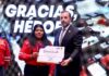 Reconocen labor heroica de Bomberos de Toluca tras sofocar incendio en bodega