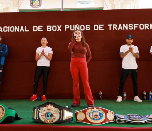 Nicolás Romero se suma con entusiasmo a la Clase Nacional de Boxeo 2026 “Puños de Transformación”