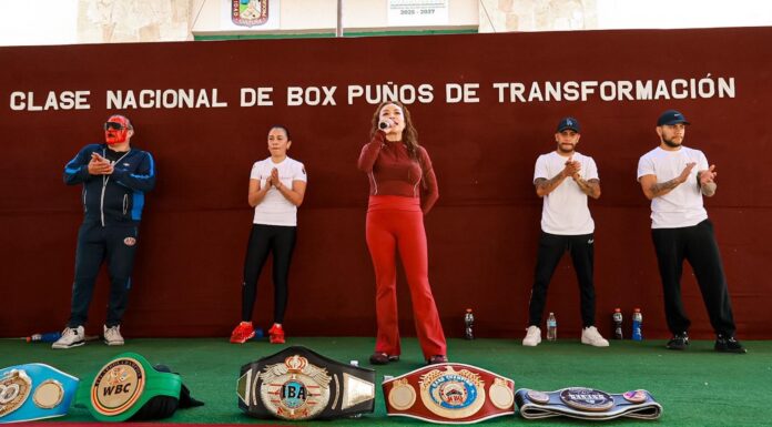 Nicolás Romero se suma con entusiasmo a la Clase Nacional de Boxeo 2026 “Puños de Transformación”